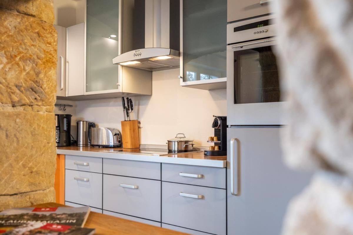 Apartmenthaus Brunnenhof Papstdorf Luaran gambar