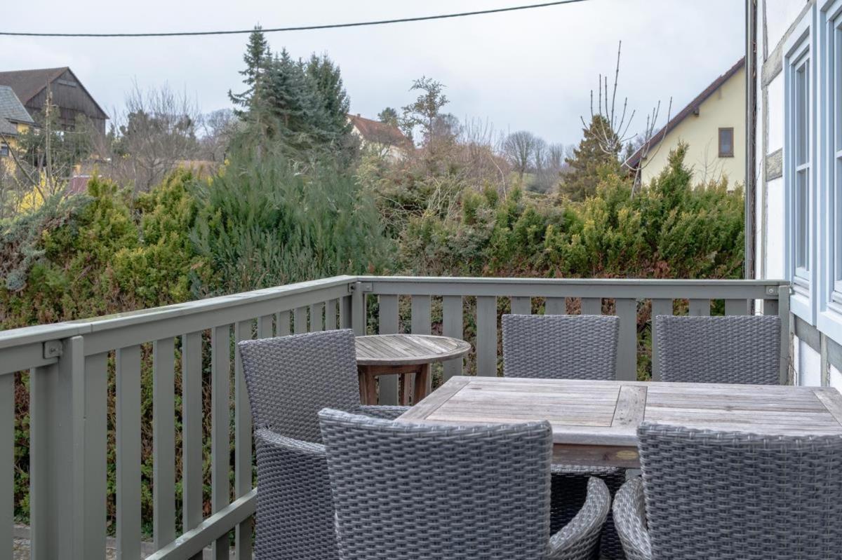 Apartmenthaus Brunnenhof Papstdorf Luaran gambar